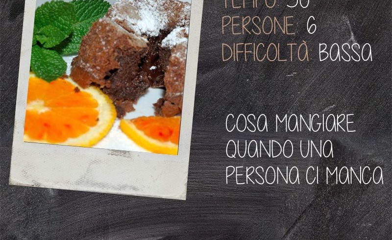 Cuore di cioccolata e arancia