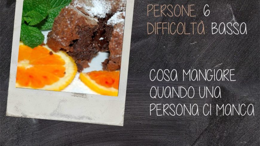 Cuore di cioccolata e arancia